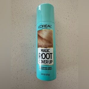 LOREAL MAGIC ROOT COVER UP TEMPORARY GRAY CONCEALER SPRAY LIGHT TO MEDIUM BLONDE